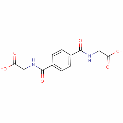 N,N-(1,4-亚苯基二羰基)双-甘氨酸结构式_22578-94-5结构式