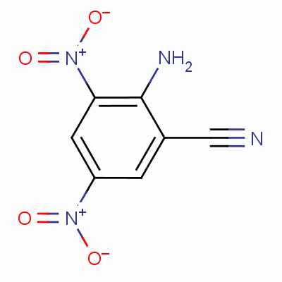 2-Amino-3,5-dinitrobenzonitrile Structure,22603-53-8Structure