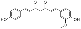 去甲氧基姜黄素结构式_22608-11-3结构式