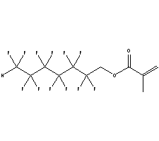 甲基丙烯酸十二氟庚酯结构式_2261-99-6结构式