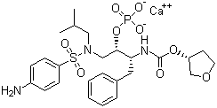 Fosamprenavir calcium Structure,226700-81-8Structure