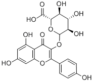 Kaempferol-3-beta-O-glucuronide Structure,22688-78-4Structure
