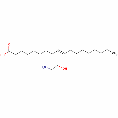 油酸单乙醇胺结构式_2272-11-9结构式