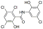 Oxyclozanide Structure,2277-92-1Structure