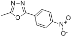 2-甲基-5-(4-硝基苯基)-1,3,4-噁二唑结构式_22815-99-2结构式
