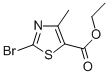 2-溴-4-甲基噻唑-5-甲酸乙酯结构式_22900-83-0结构式