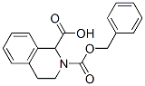 N-苄氧羰基-3,4-二氢-1H-异喹啉甲酸结构式_22914-95-0结构式