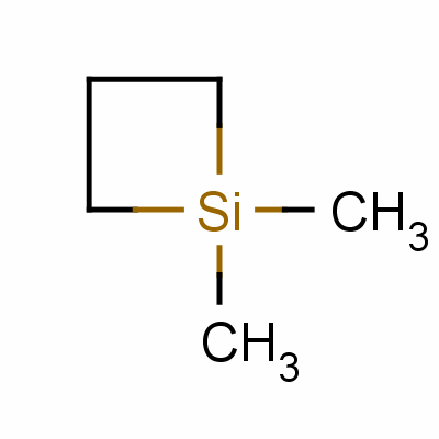 1,1-Dimethylsiletane Structure,2295-12-7Structure
