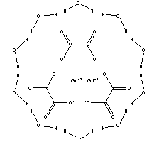 水合草酸钆结构式_22992-15-0结构式
