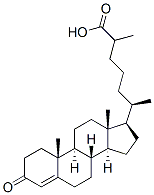 3-Oxocholest-4-en-26-oic acid Structure,23017-97-2Structure