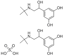 硫酸特布他林结构式_23031-32-5结构式