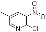 2-氯-3-硝基-5-甲基吡啶结构式_23056-40-8结构式
