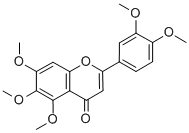 甜橙黄酮结构式_2306-27-6结构式
