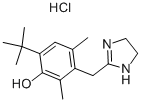 盐酸羟甲唑啉结构式_2315-02-8结构式