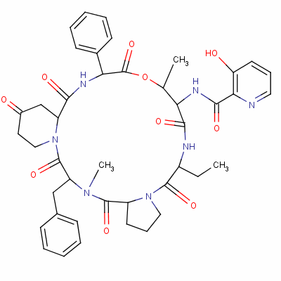 维及霉素S1结构式_23152-29-6结构式