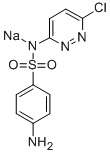磺胺氯哒嗪钠结构式_23282-55-5结构式