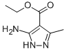 5-氨基-3-甲基-1H-吡唑-4-羧酸乙酯结构式_23286-70-6结构式