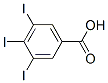 3,4,5-Triiodobenzoic acid Structure,2338-20-7Structure