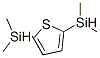 2,5-双(二甲基甲硅烷基)噻吩结构式_23395-60-0结构式
