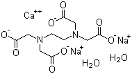 乙二胺四乙酸钙二钠盐结构式_23411-34-9结构式