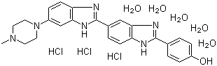 赫斯特荧光染料 33258结构式_23491-45-4结构式