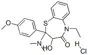 去乙酰基盐酸地尔硫卓结构式_23515-45-9结构式