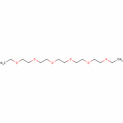 3,6,9,12,15,18-六氧杂二十烷结构式_23601-39-0结构式