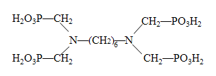己二胺四甲叉膦酸结构式_23605-74-5结构式