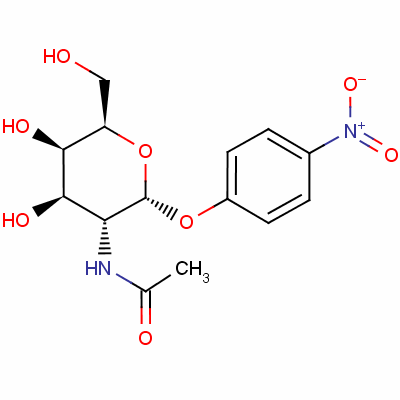 P-nitrophenyl 2-acetamido-2-deoxy-alpha-d-galactopyranoside Structure,23646-68-6Structure