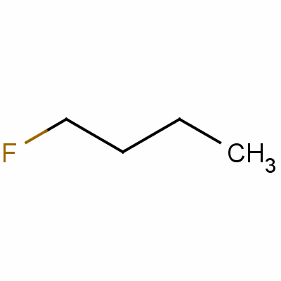 1-氟丁烷结构式_2366-52-1结构式