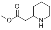 2-哌啶基乙酸甲酯结构式_23692-08-2结构式