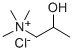 β-甲基氯化胆碱结构式_2382-43-6结构式