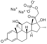 地塞米松磷酸钠结构式_2392-39-4结构式