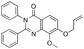(9ci)-8-甲氧基-2,3-二苯基-7-(2-丙烯基氧基)-4(3H)-喹唑啉酮结构式_23938-68-3结构式
