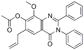 (8ci)-6-烯丙基-7-羟基-8-甲氧基-2,3-二苯基-4(3H)-喹唑啉酮结构式_23938-69-4结构式