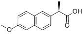 (R)-6-Methoxy-α-methyl-2-naphthaleneacetic acid Structure,23979-41-1Structure