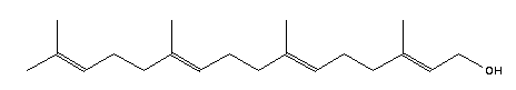 Geranylgeraniol Structure,24034-73-9Structure