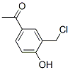 3-氯甲基-4-羟基苯乙酮结构式_24085-05-0结构式