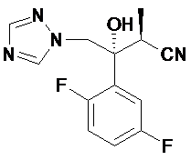 艾沙康唑中间体7结构式_241479-74-3结构式