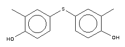 双(4-羟基-3-甲基苯基)硫化物结构式_24197-34-0结构式