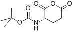 (S)-3-N-Boc-氨基-二氢-吡喃-2,6-二酮结构式_2420-13-5结构式