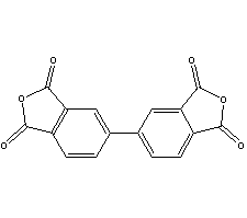 3,3’,4,4’-联苯四羧酸二酐结构式_2420-87-3结构式