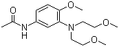 3-(N,N-二甲氧基乙基)氨基-4-甲氧基乙酰苯胺结构式_24294-03-9结构式