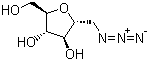 2,5-脱水-1-叠氮-1-脱氧-D-葡萄糖醇结构式_243469-59-2结构式