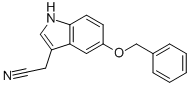 5-苄氧基吲哚-3-乙腈结构式_2436-15-9结构式