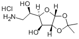 6-脱氧-6-氨基-1,2-O-异亚丙基-ALPHA-D-呋喃葡萄糖盐酸盐结构式_24384-87-0结构式