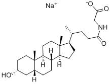 甘石胆酸钠盐结构式_24404-83-9结构式