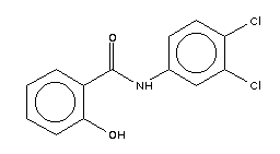 二氯水杨苯胺结构式_24448-73-5结构式