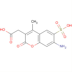 7-氨基-4-甲基-6-磺酸基香豆素-3-乙酸结构式_244636-14-4结构式