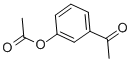 3-乙酰氧基苯乙酮结构式_2454-35-5结构式